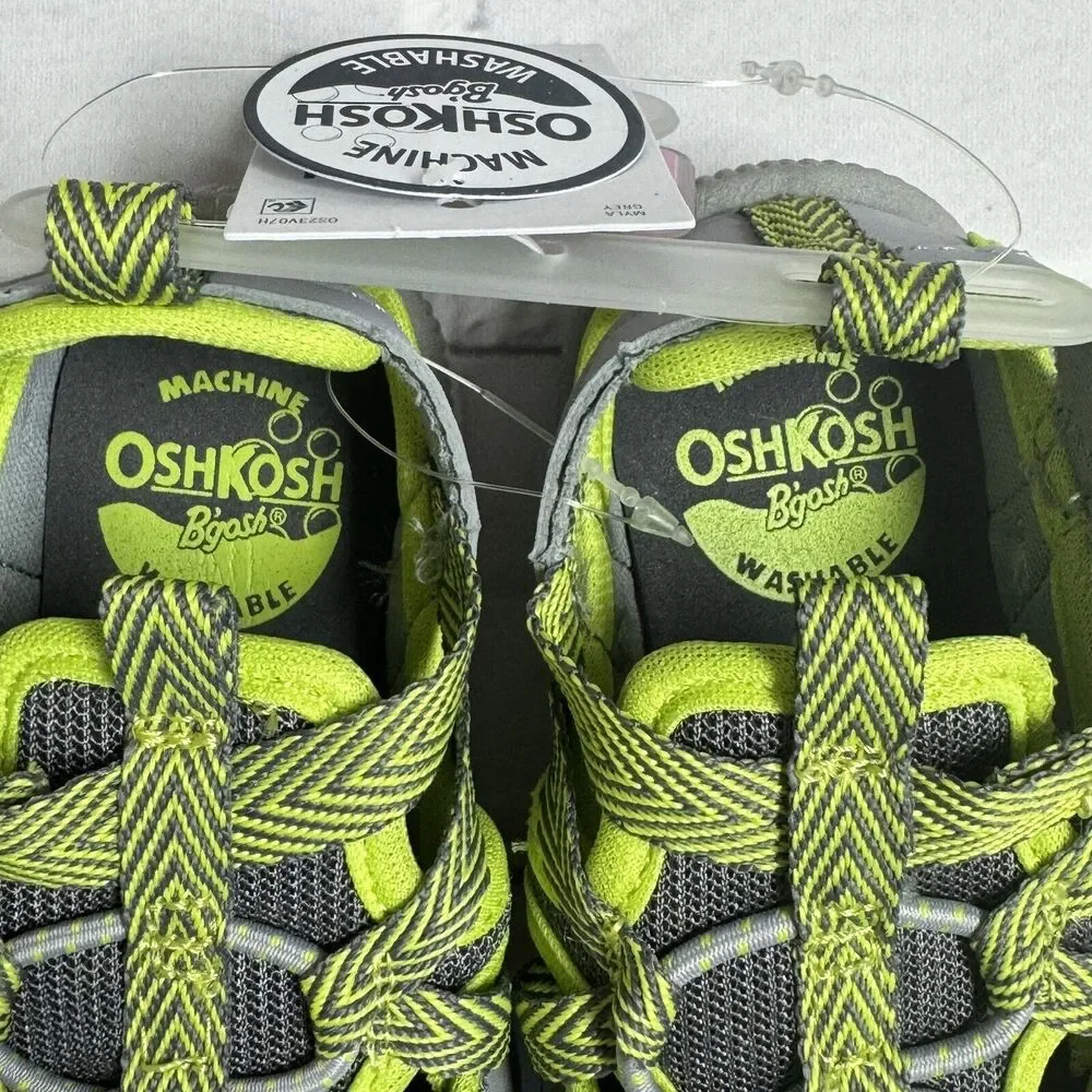 OshKosh Everplay Flexible Outsole Bump Toe Sandal Toddler Size 5 Green